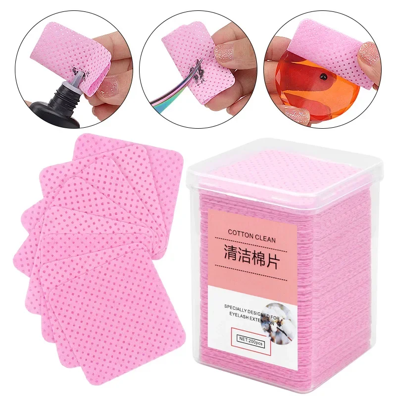 Eyelash Glue Remover Wipe 200P - Eyelash Extension Glasses recensie en prijs