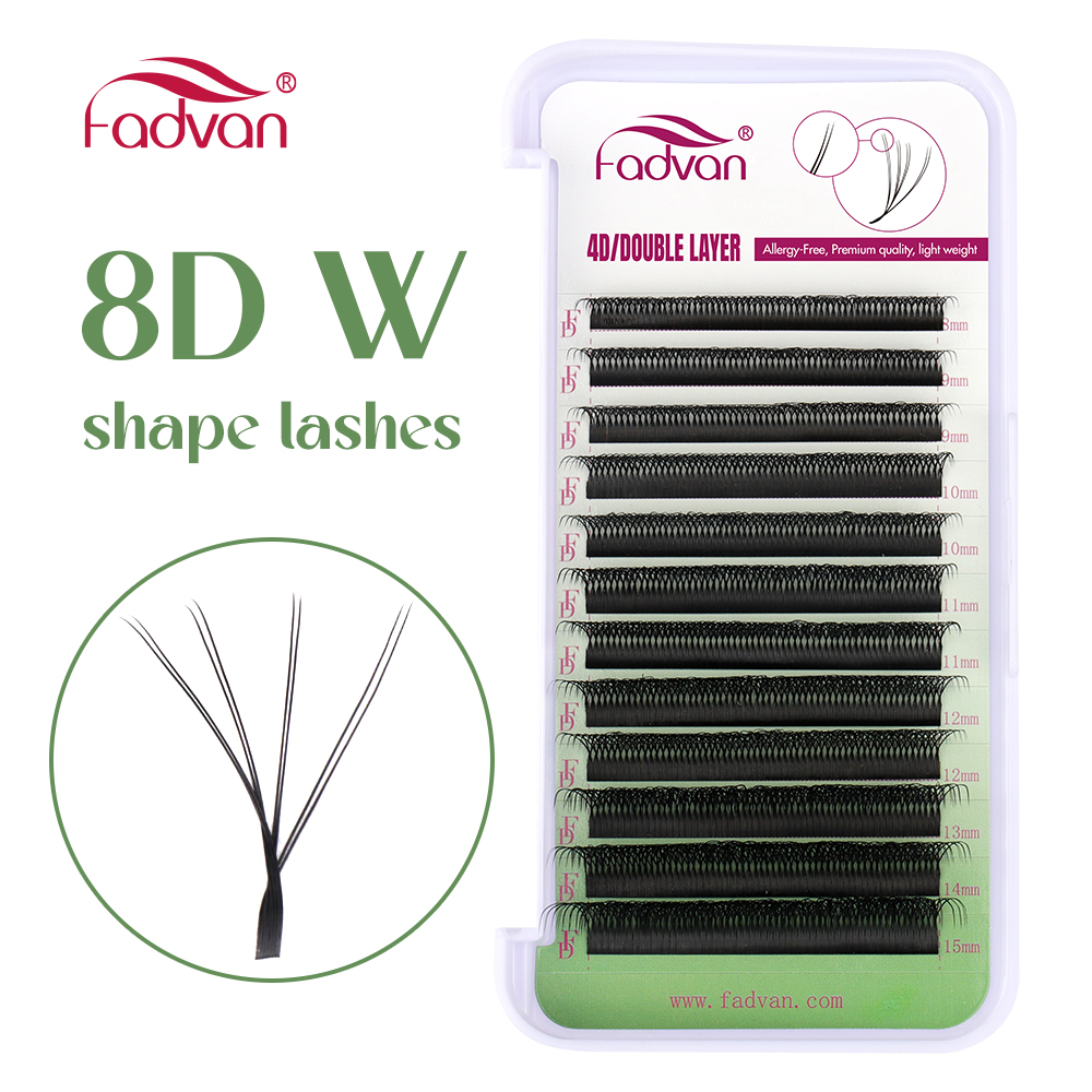 FADVAN 8D W Double Layers 4D W - Eyelash Extension Double Volume recensie en prijs