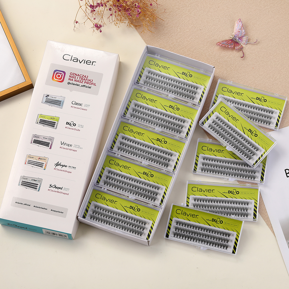 Clavier DU2O 10 Boxes Per Set  - Eyelash Extension Double Volume recensie en prijs
