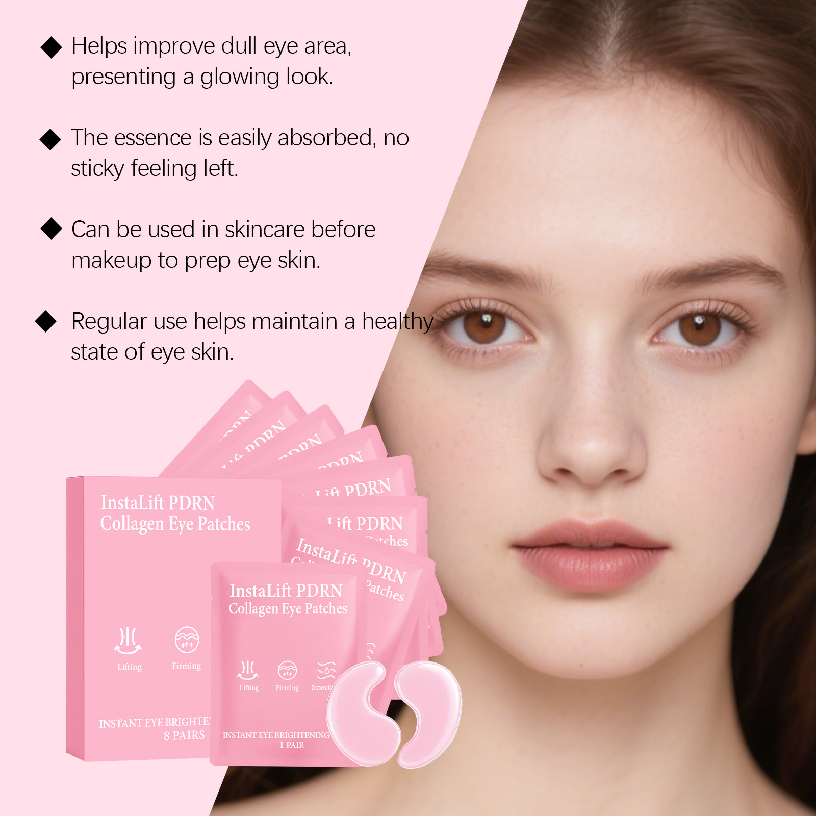 Instalift PDRN Collagen Eye Pa - Eye Pad Collagen recensie en prijs