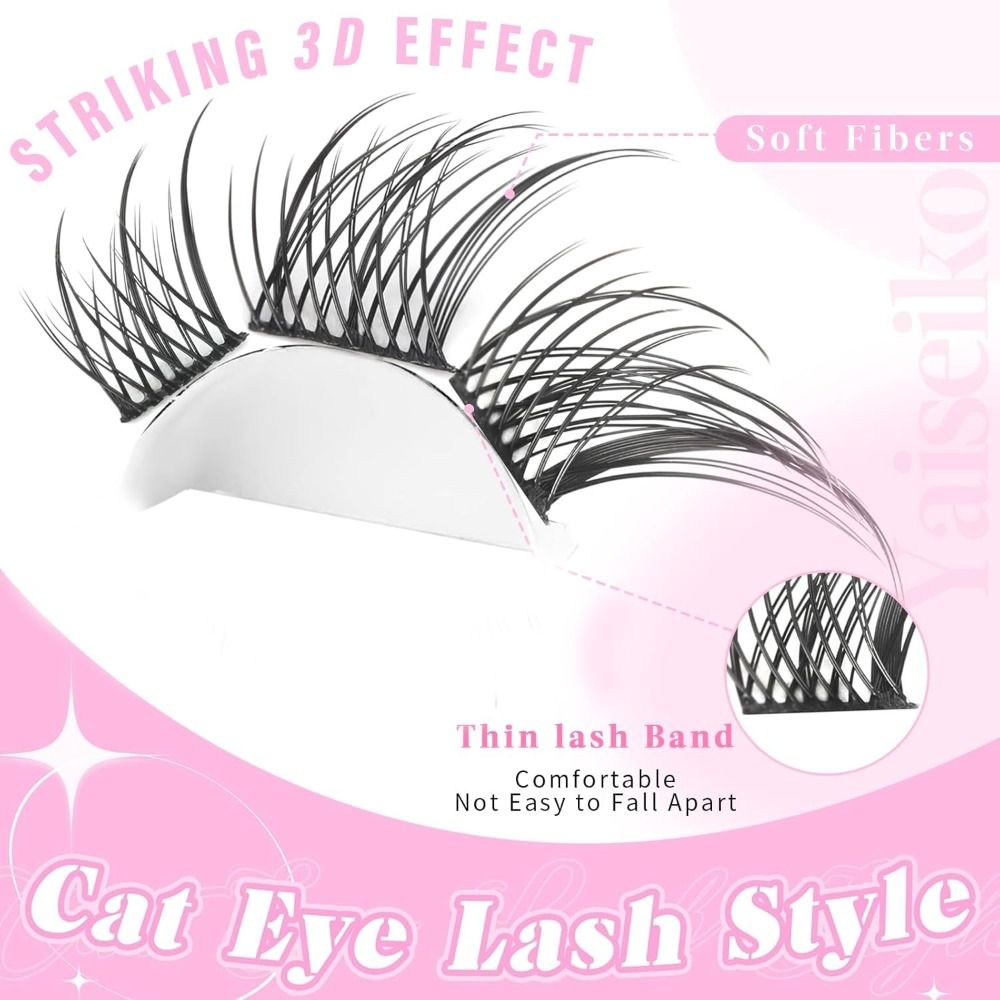 New 3D Cat Eye Self Adhesive L - Eyelash Extension Cat Eye Wispy recensie en prijs